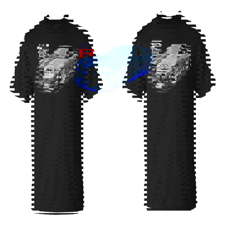 Jdm Car-Spec Kv2 シルバー Bnr34 レース Tシャツ