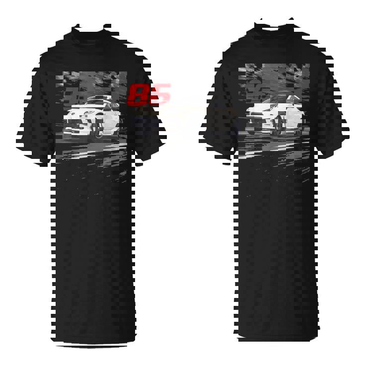 Jdm カー ストリート ドリフト レース Dk 土屋 86 アニメ Tシャツ