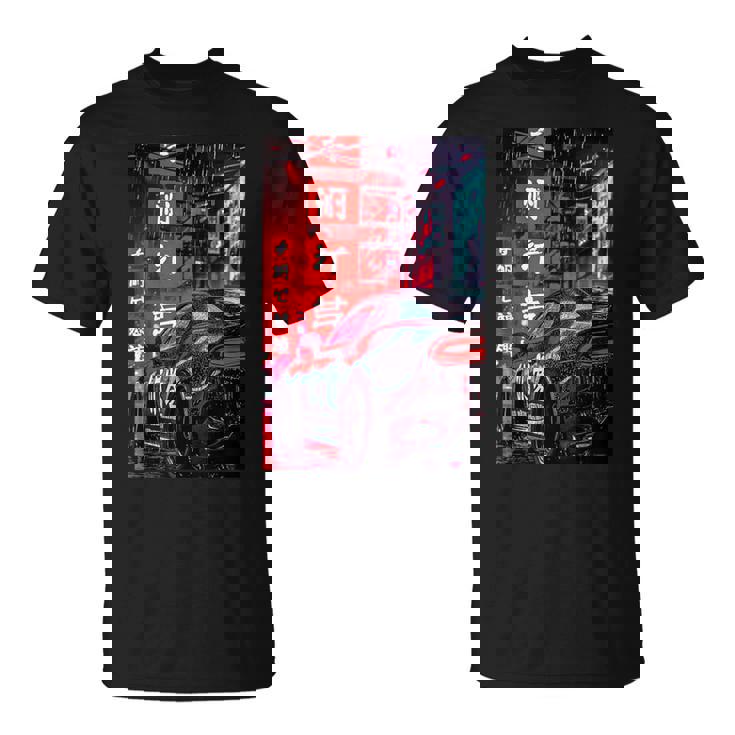 Jdm ジャパン ドリフト レーシング チューニング スポーツカー 東京 ドリフト Tシャツ