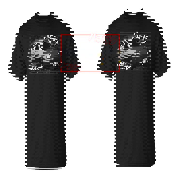 Jdm ドリフト アニメ マンガ 車 八六 Tシャツ