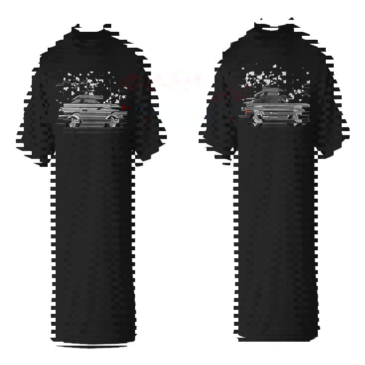 Jdm 八六 86 レビン 桜 クーペ Tシャツ