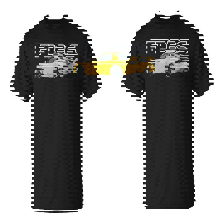 Jdm 車 Cym Fd ターボ ロータリ Fd3s Tシャツ