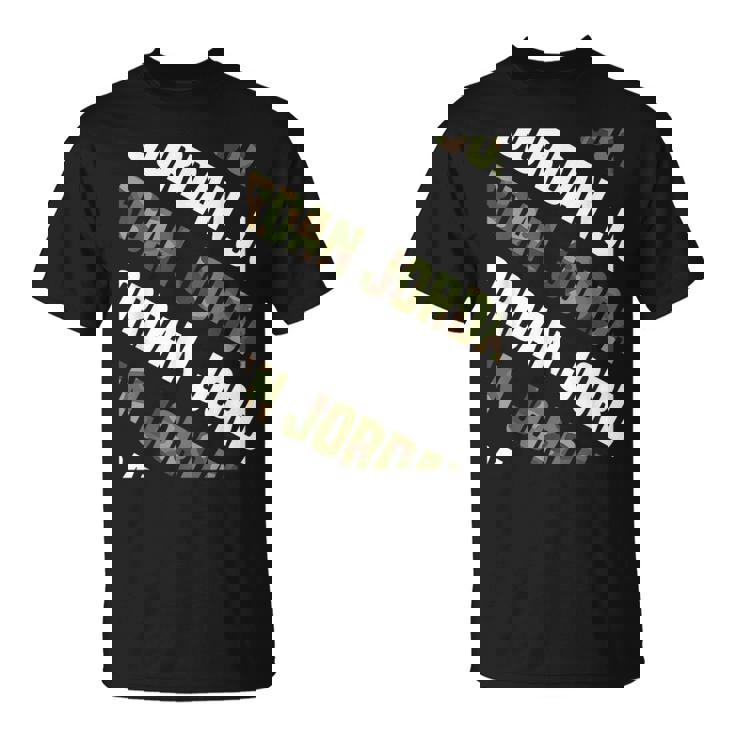 Jordanカモ柄グリーンカモフラージュ Tシャツ