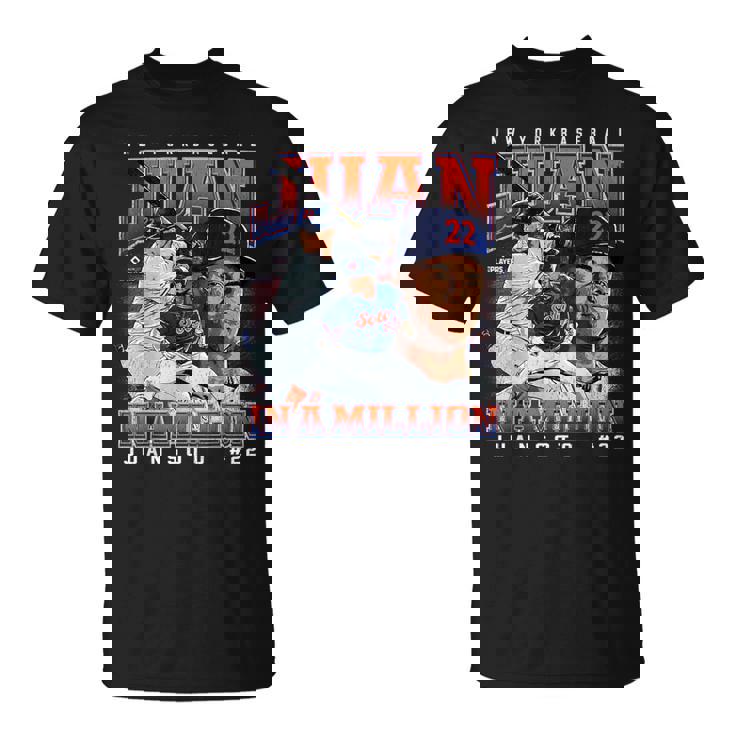 Juan In A Million Juanoto New York Baseball Mlbpa Tシャツ