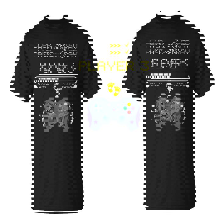 Jugadores 12 Ready Player 3 Cargando Nuevo Bebé Juegos Divertidos Camiseta unisex