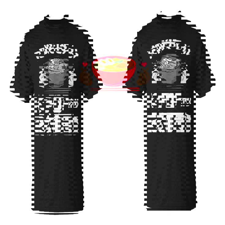 K-Pop And ラーメン 韓国 Tシャツ