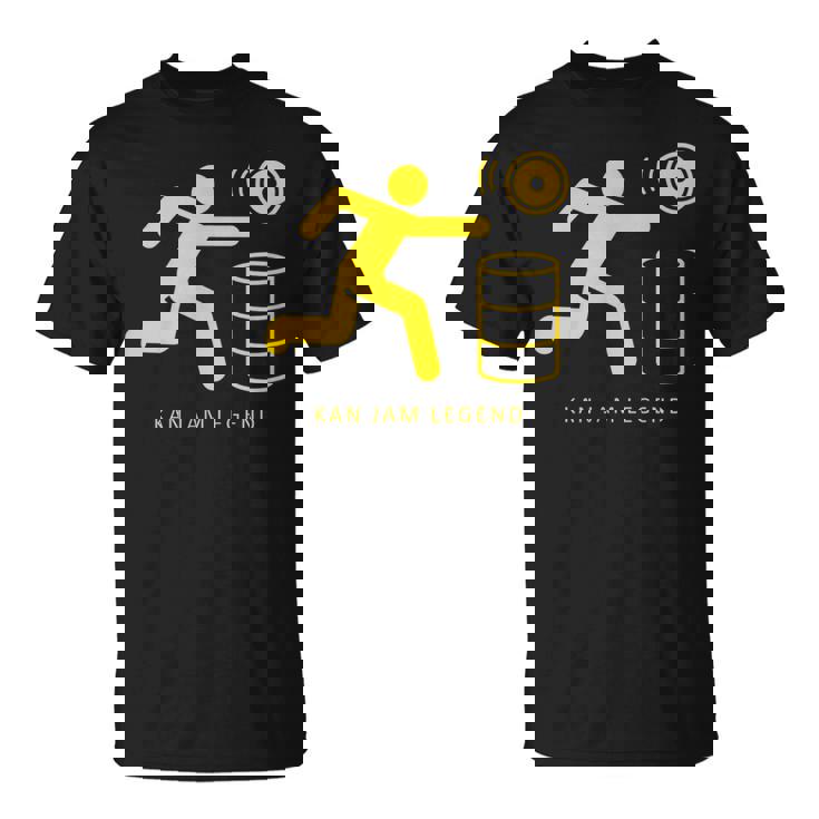 Kan Jam レジェンド ディスクトス アウトドアゲーム Tシャツ