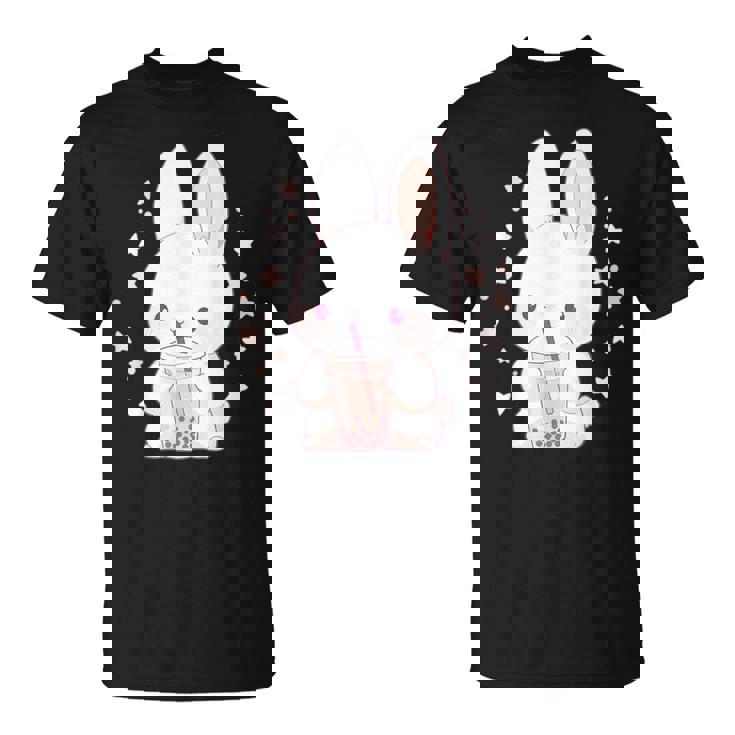 Kawaii Rabbit Drink バブルティー ウサギ ボバ Tシャツ