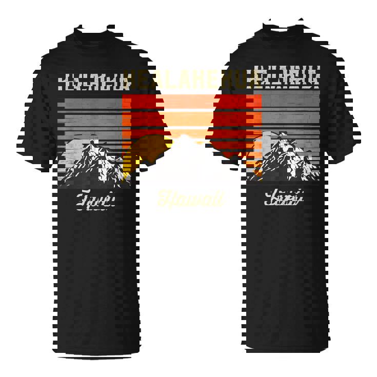 Kealakekua ハワイ レトロ ハワイアンアイランド Tシャツ