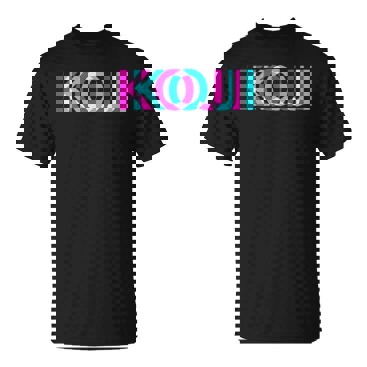 Koji こんにちは、私の名前はファーストネームタグ Tシャツ