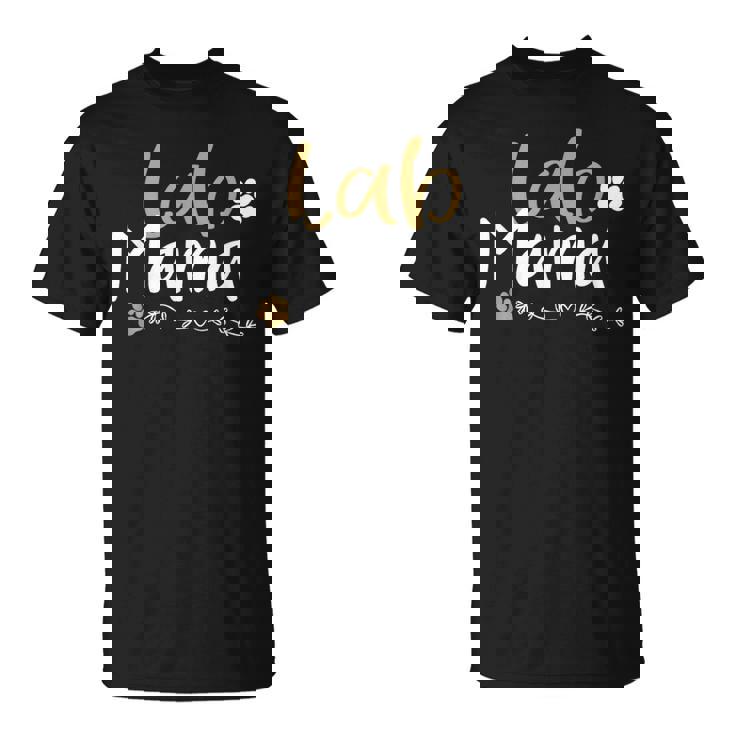Lab Mom Lab Mama ラブラドールレトリバー シャツ かわいいペット愛好家 犬 Tシャツ