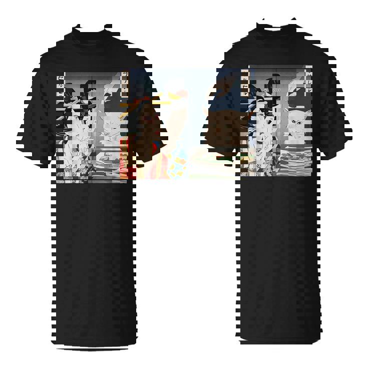 Lady Yelling At Cat Meme Tシャツ