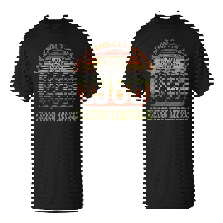 Las Leyendas Nacen En Abril 1986 38 Cumpleaños Hombre Camiseta unisex