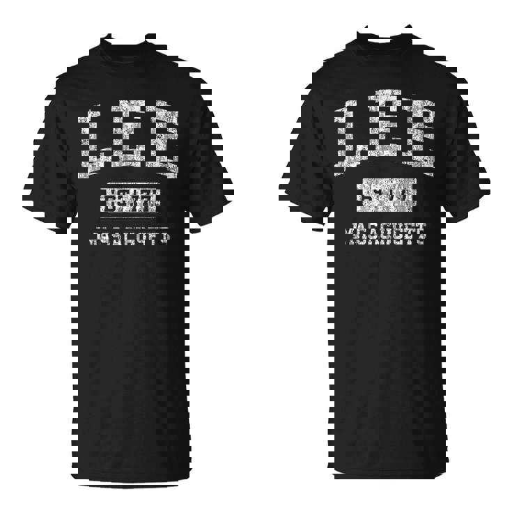 Lee Massachusetts Ma ビンテージ スポーツ 確立されたデザイン Tシャツ