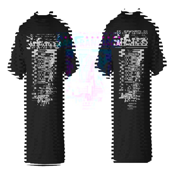 I Left My Heart Inan Francisco Full House Tシャツ