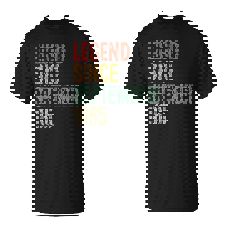 Legend 1965 60Th Birthday For 60 Year Old T-Shirt