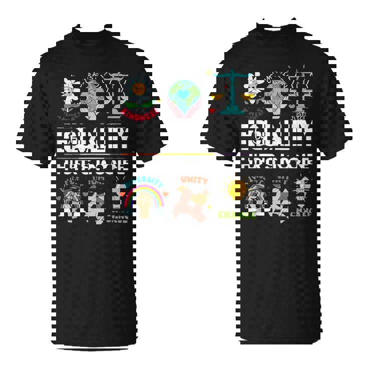 Lgbt 平等は誰もプライドを痛めない 人権 男性 女性 キッズ Tシャツ