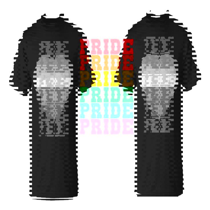 Lgbtq レインボーカラーのプライド Tシャツ