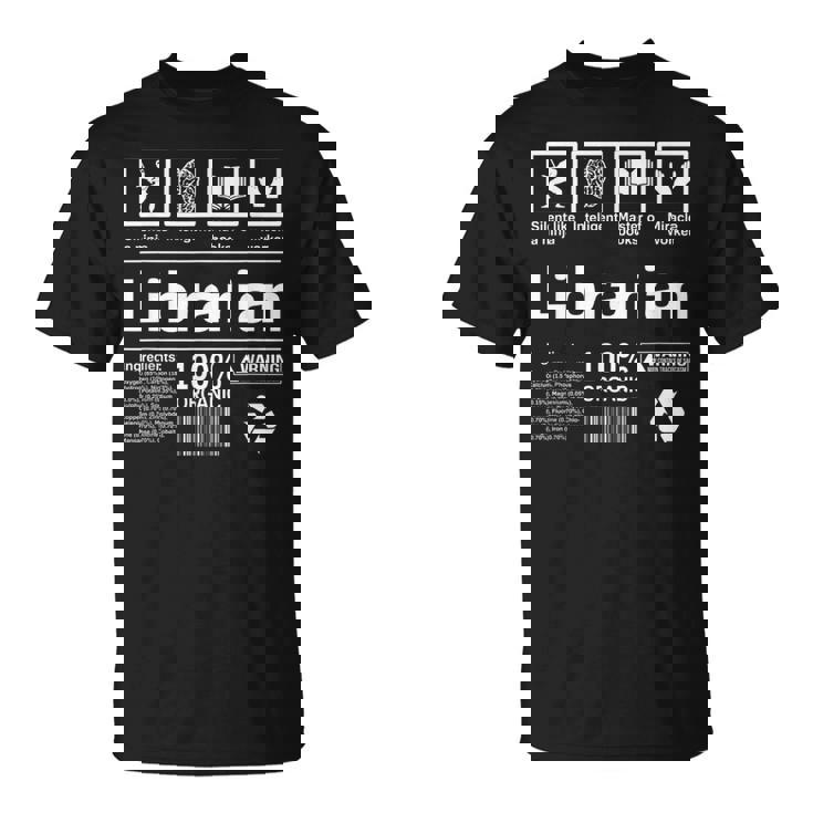 Librarian 面白い図書館ギフト Tシャツ