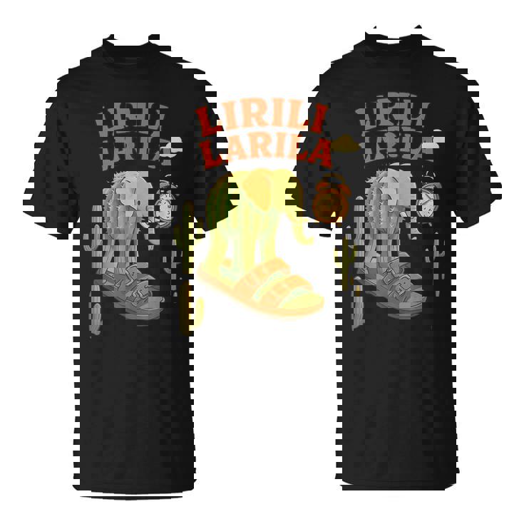 Lirili Larila イタリアのブレインロットミーム Tシャツ