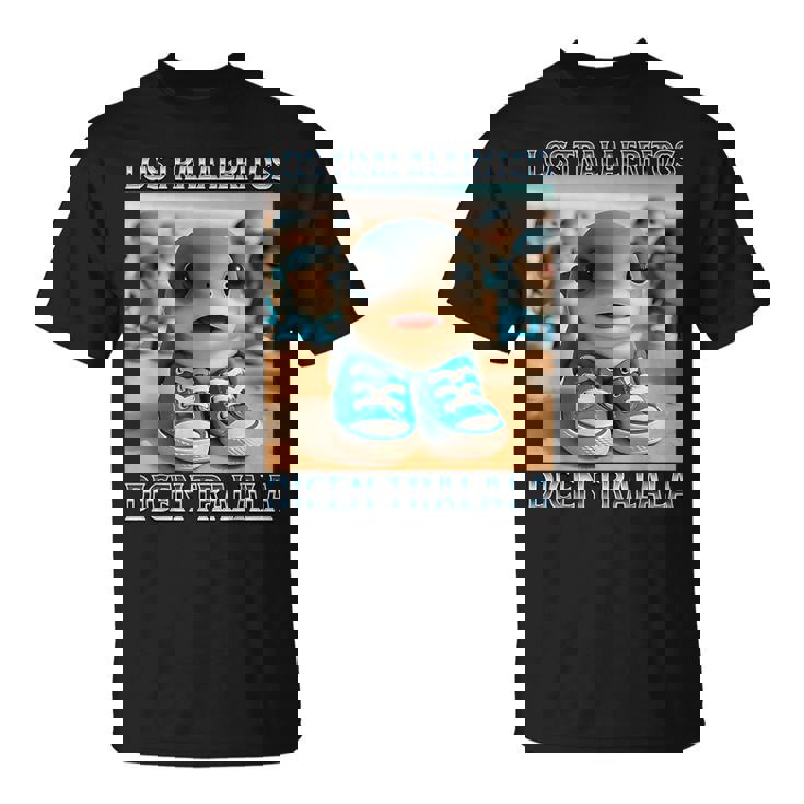 Los Traleritos Dicen Tralala イタリアンブレインロットミーム Tシャツ