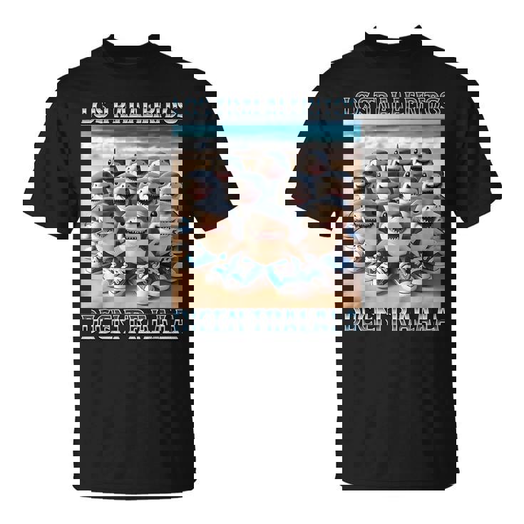 Los Traleritos Dicen Tralala イタリアンブレインロットミーム Tシャツ