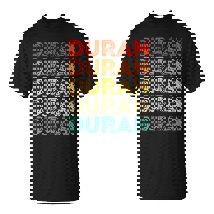 Love Heart Duran ヴィンテージスタイル ブラック デュラン Tシャツ