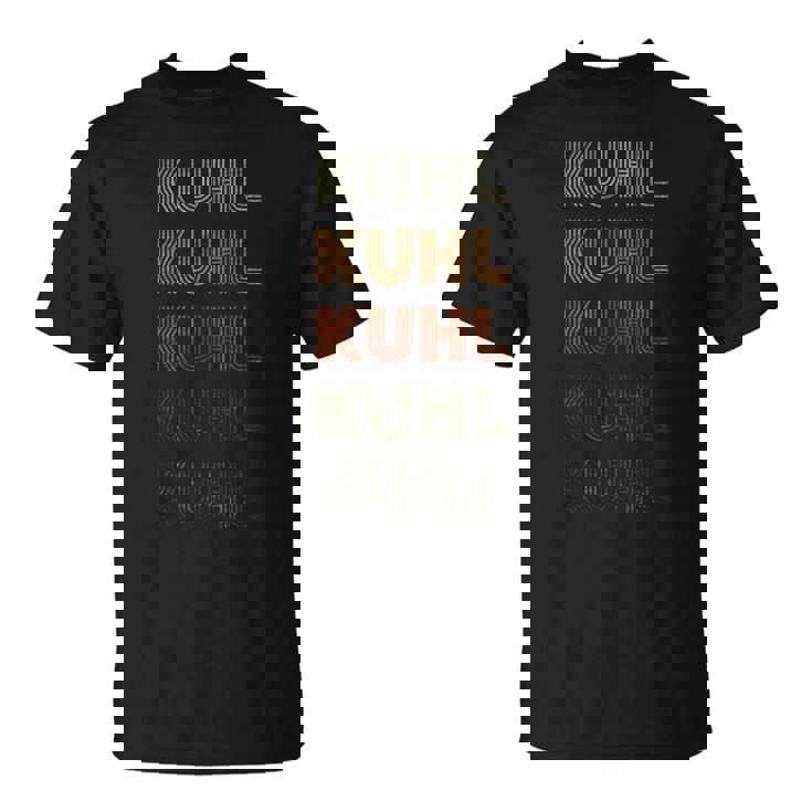 Love Heart Kuhl グランジ ビンテージスタイル ブラック Kuhl Tシャツ