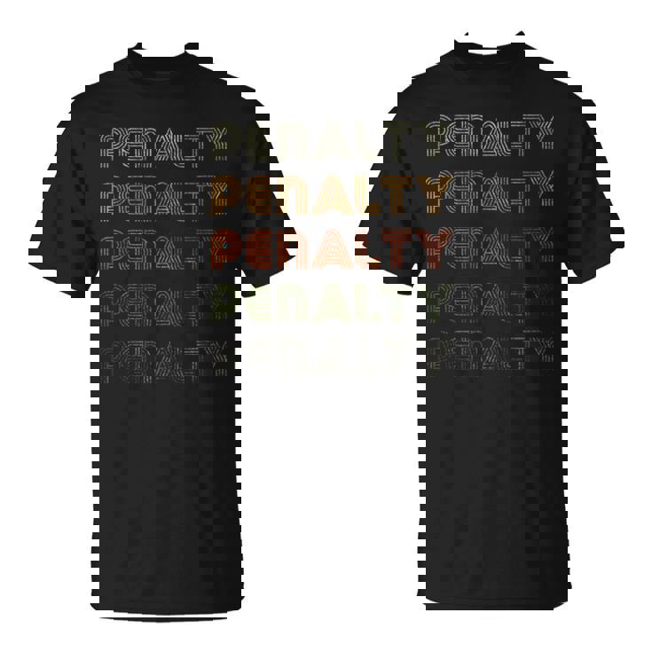 Love Heart Penalty グランジ ビンテージスタイル ブラック ペナルティ Tシャツ