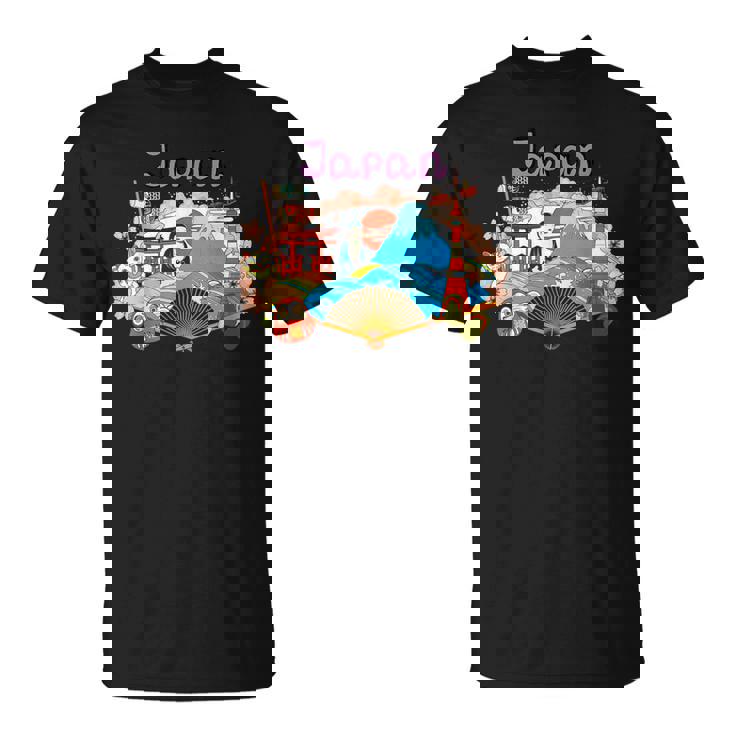 I Love Japan Nature & Culture Tokyo Japan Graphic Tシャツ