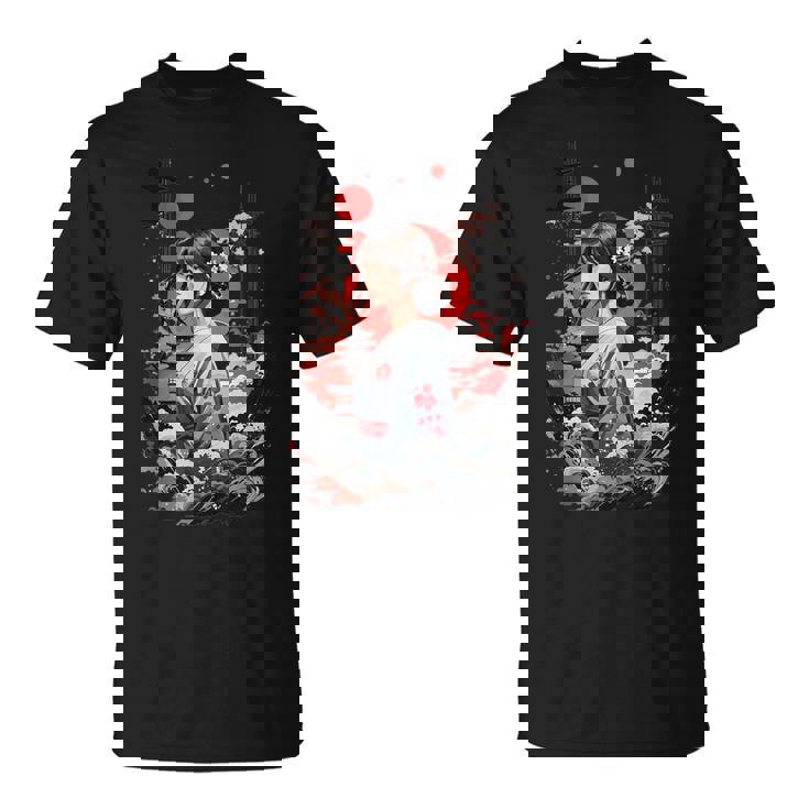 I Love Japan 東京都 日本の女の子 タトゥーアート Tシャツ