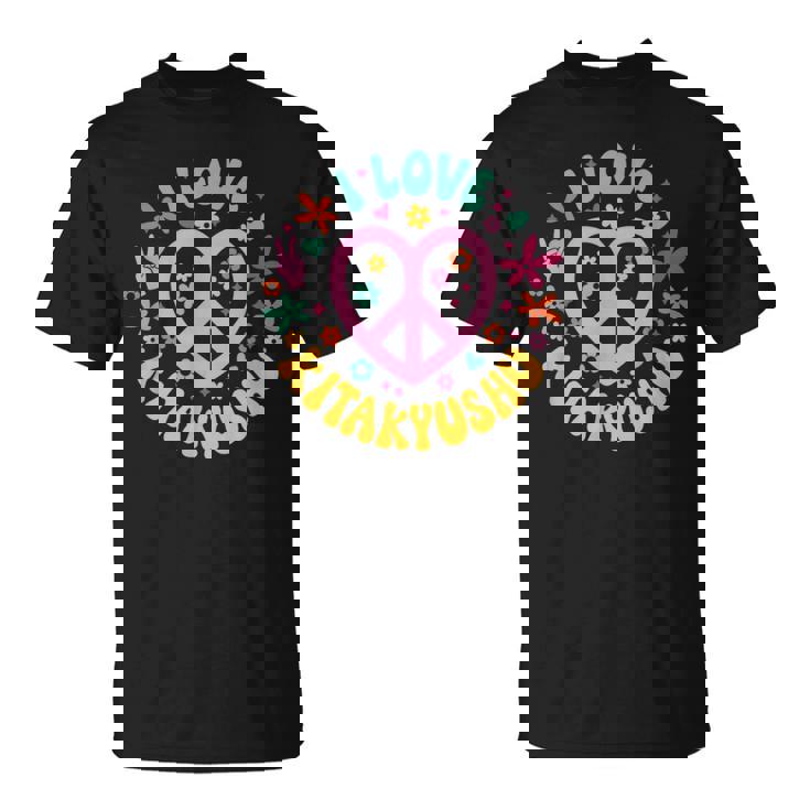 I Love Kitakyushu 北九州大好き Tシャツ