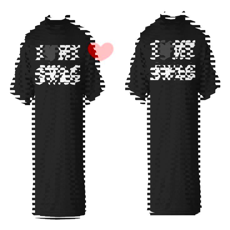 I Love Mywag アイ・ラブ・マイ・スワッグ、アイ・ハート・マイ・スワッグ Tシャツ