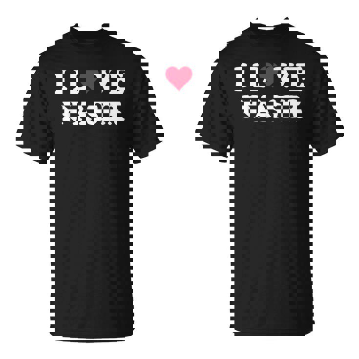 I Love Nasir マッチング ガールフレンド&ボーイフレンド ナシル名 Tシャツ