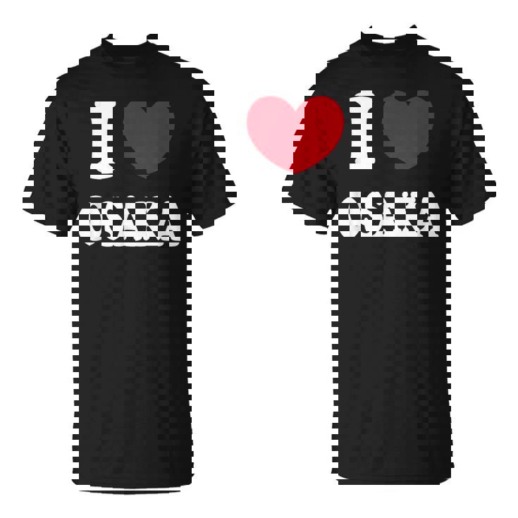 I Love Osaka アイ・ラブ大阪 Tシャツ