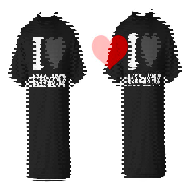 I Love Reggaeton Music Tシャツ