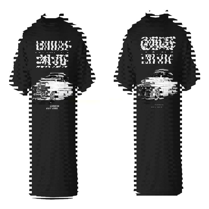 Lowrider's Porida Kustom リードそり ホットロッド マッスルカー Tシャツ