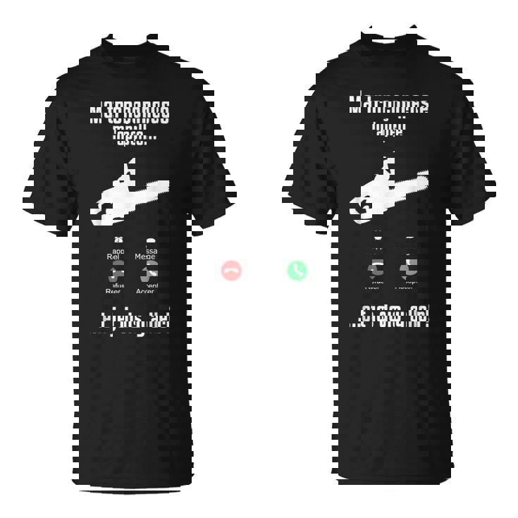 M'appelle チェーンソー ランバージャック&林業チェーンソー Tシャツ