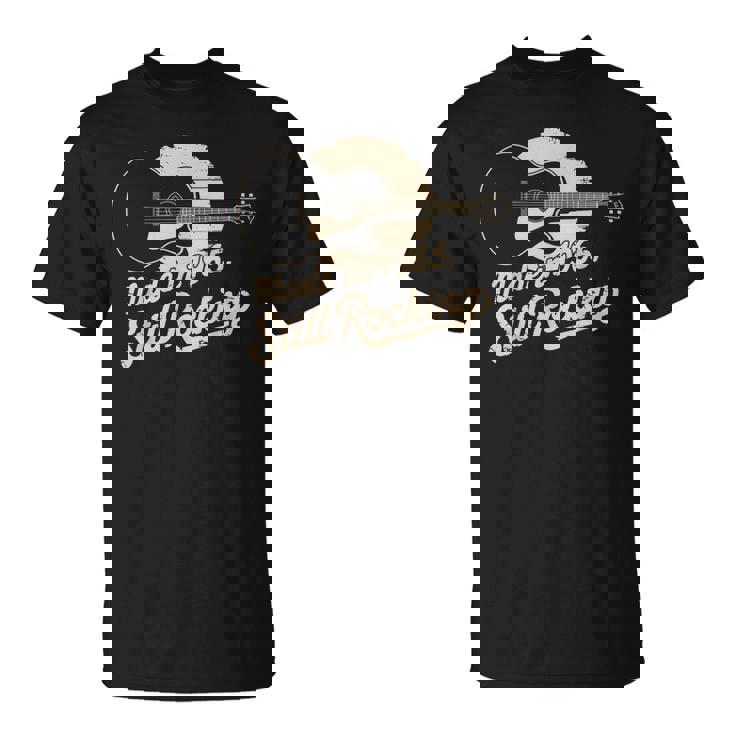 Made In 1965Till Rocking ビンテージ ギター音楽 Tシャツ