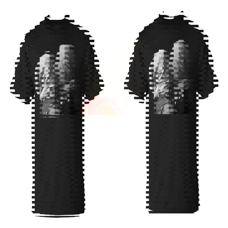 Magritteによるthe Lovers Painting Tシャツ