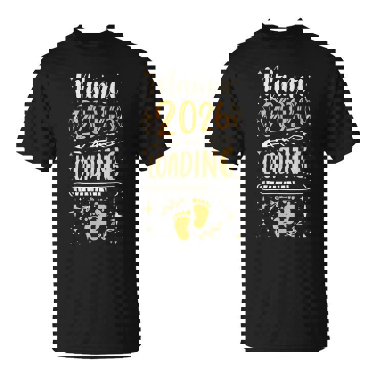 Mama 2026 Futura Mamá Madre Embarazada Camiseta unisex