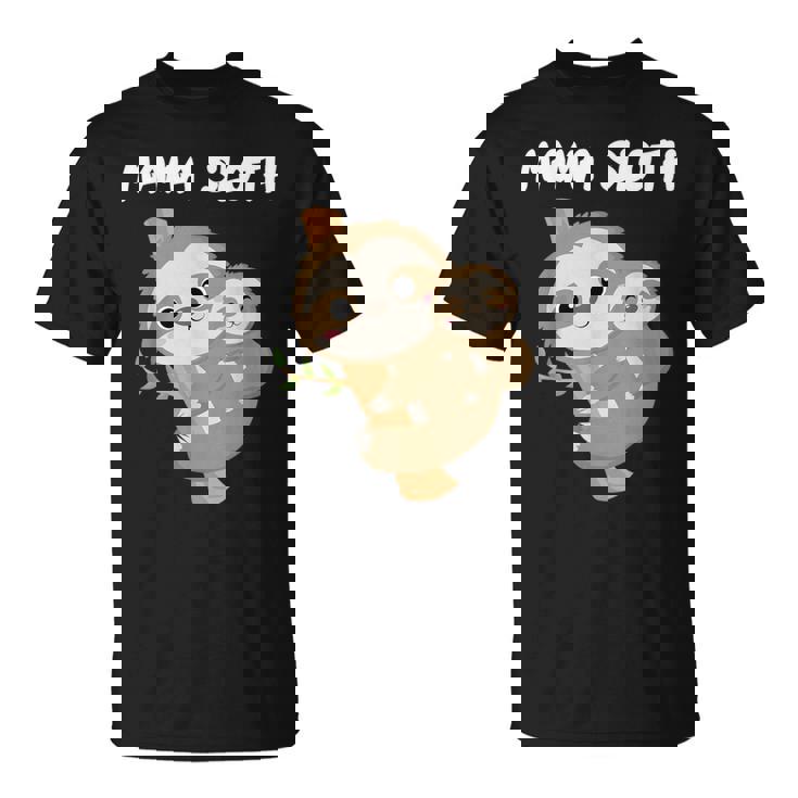 Mamá Perezosa Madre Perezosa En El Día De La Madre Camiseta unisex