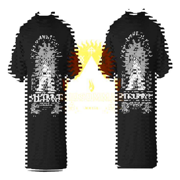 Midsommarurvival Club 怖いホラー サマーフェスティバル Tシャツ