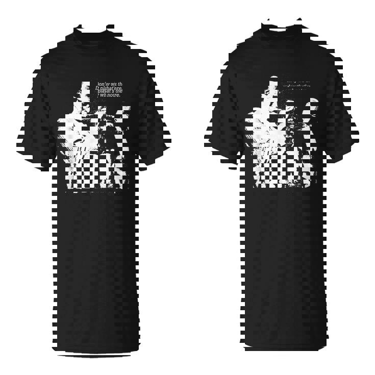Miles Jazz Wisdom トランペットミュージシャン 1色 Tシャツ