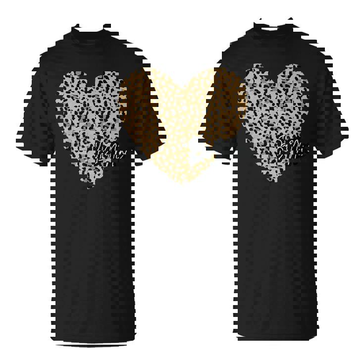 Be Mine ヒョウ柄 ハート Tシャツ