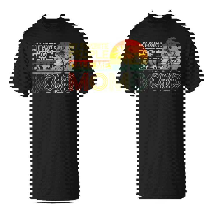 My Favorite People Call Me Momo ヴィンテージ レトロ 面白い モモモ Tシャツ