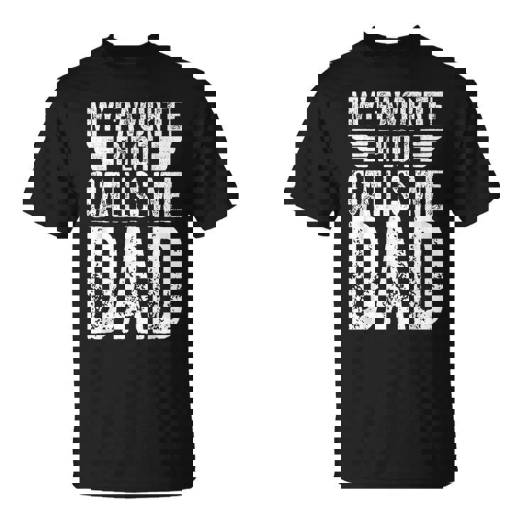 My Favorite Pilot Calls Me Dad シャツ ファニーアビエイター Tシャツ