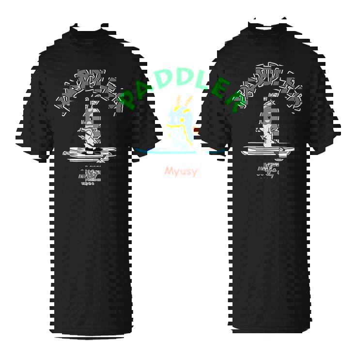 Myusyup Paddler、ウミウシ ミューシー サップ Tシャツ