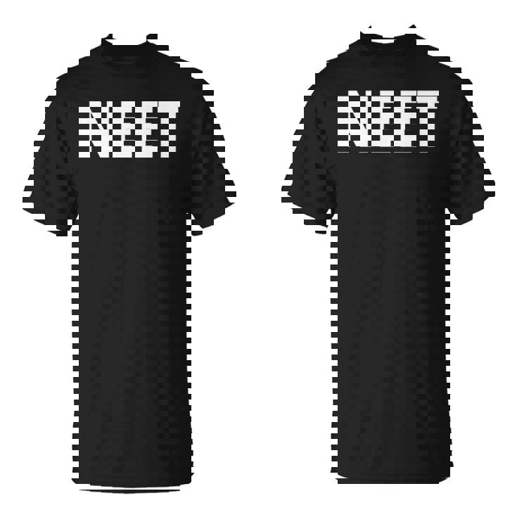 Neet 教育や雇用や訓練ではありません 長袖tシャツ Tシャツ
