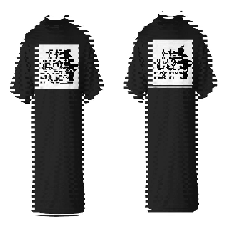 The Neko Face ザ・ネコ・フェイス『ノラネコさん』猫 ハチワレ パロディ ゆるくて かわいい 面白 イラスト Tシャツ